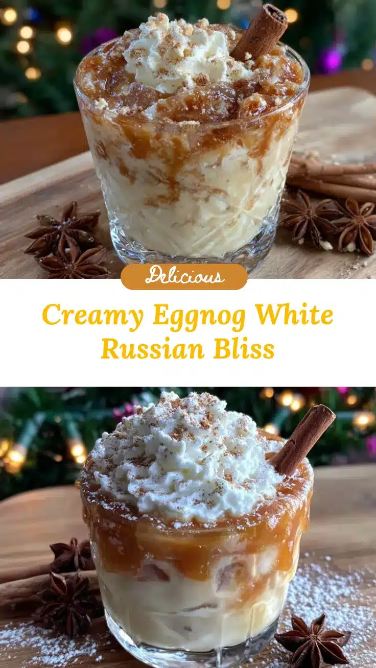 Eggnog White Russian recipe
