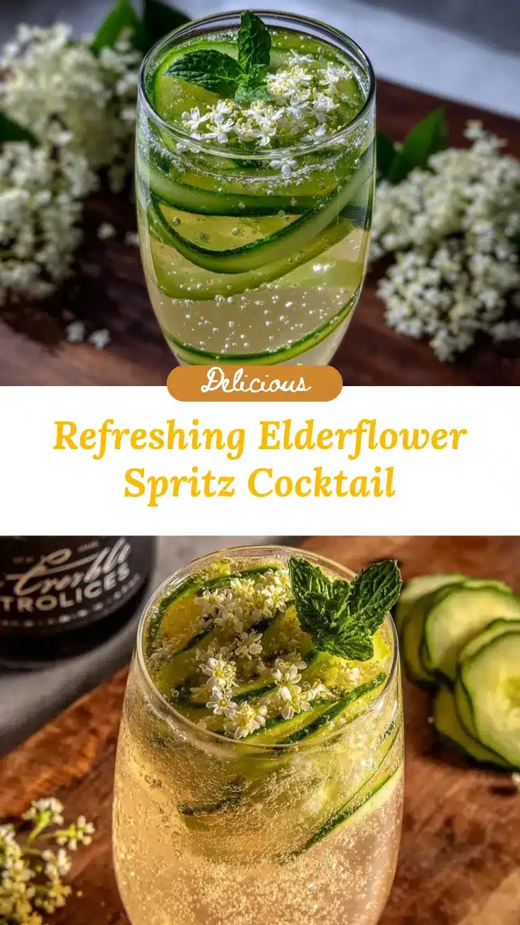 elderflower spritz recipe