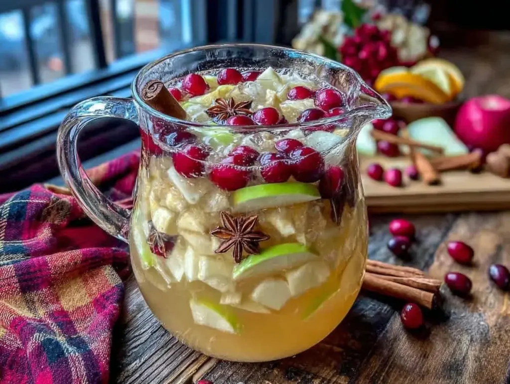 fall sangria recipe - featured image