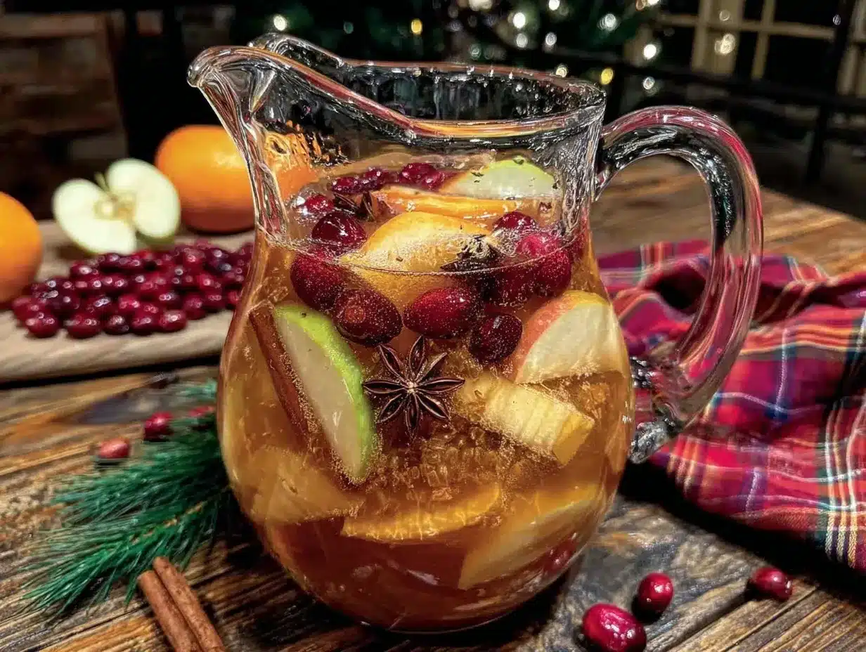 fall sangria recipe preparation steps