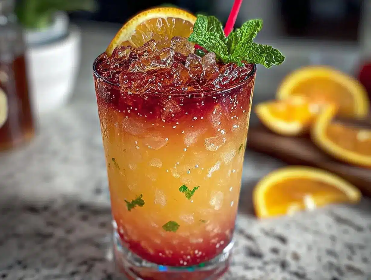 Firecracker Cocktail preparation steps