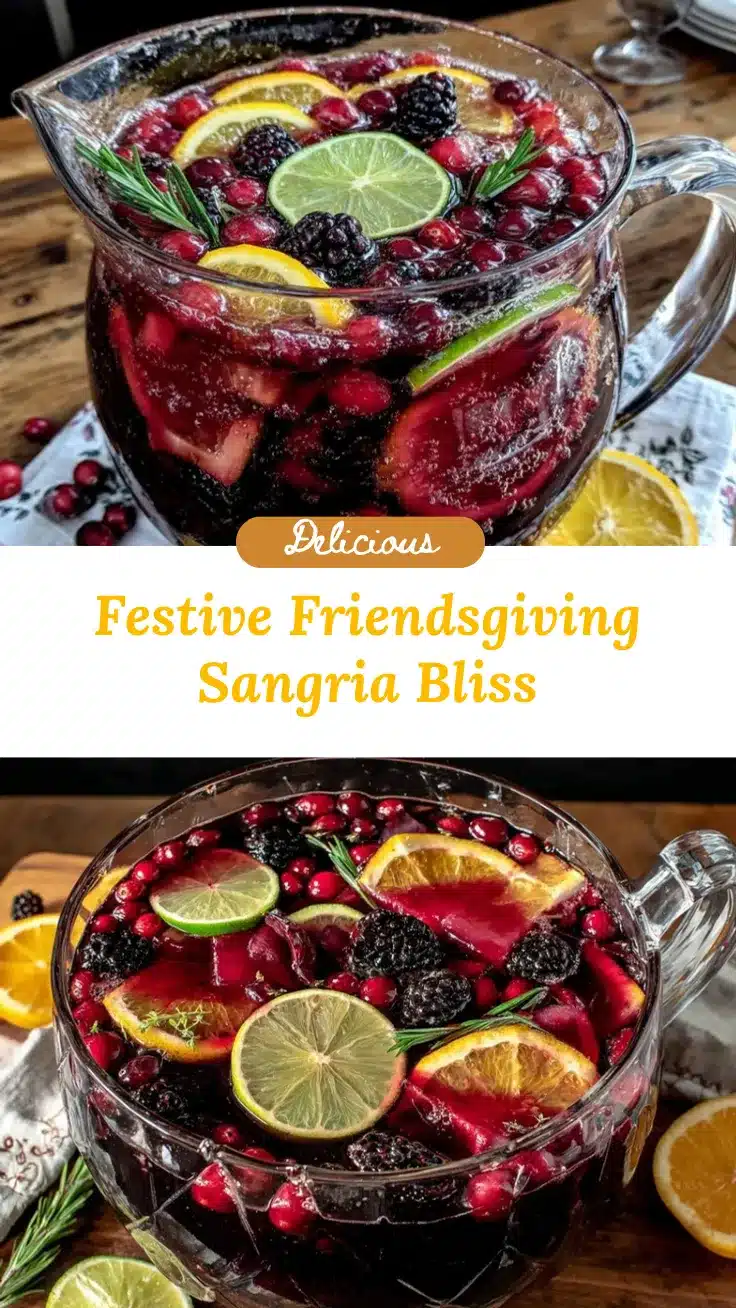 Friendsgiving Sangria recipe