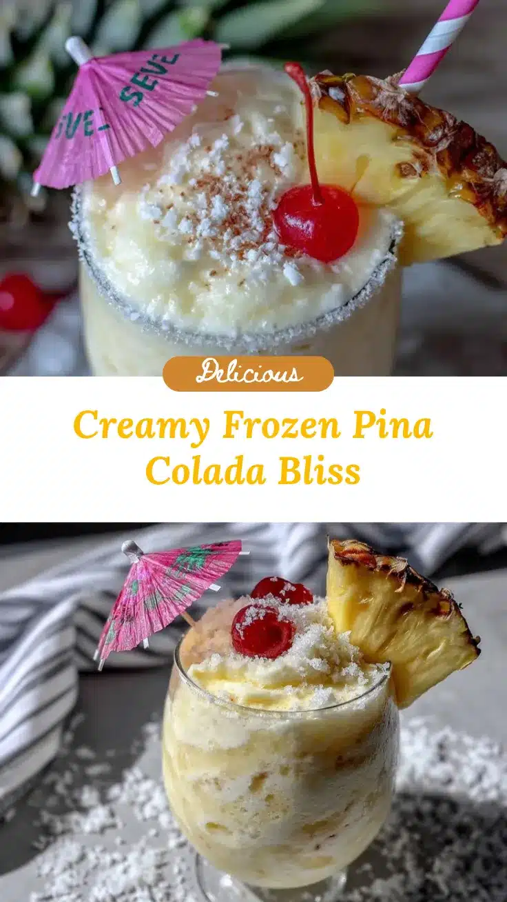 frozen pina colada recipe