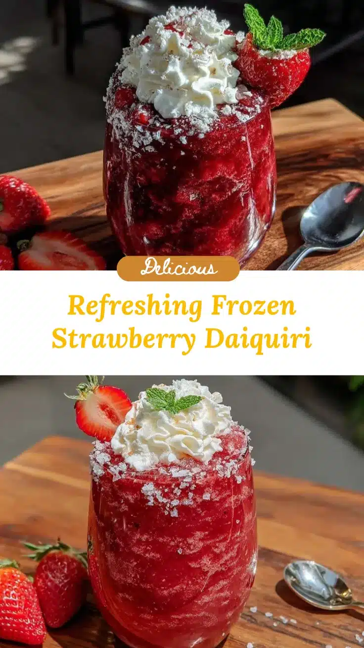 frozen strawberry daiquiri recipe