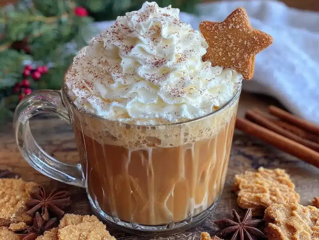 gingerbread eggnog - featured image