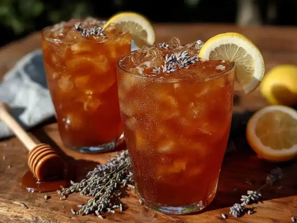 Honey Lavender Iced Tea - featured image