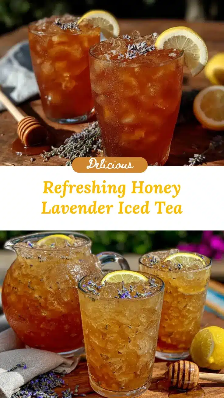 Honey Lavender Iced Tea recipe