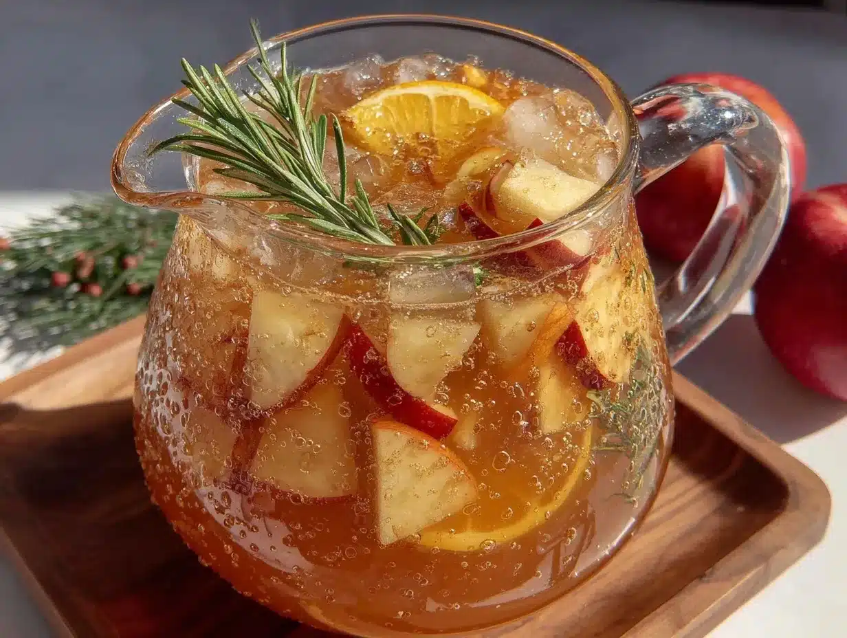 Honeycrisp Apple Sangria preparation steps