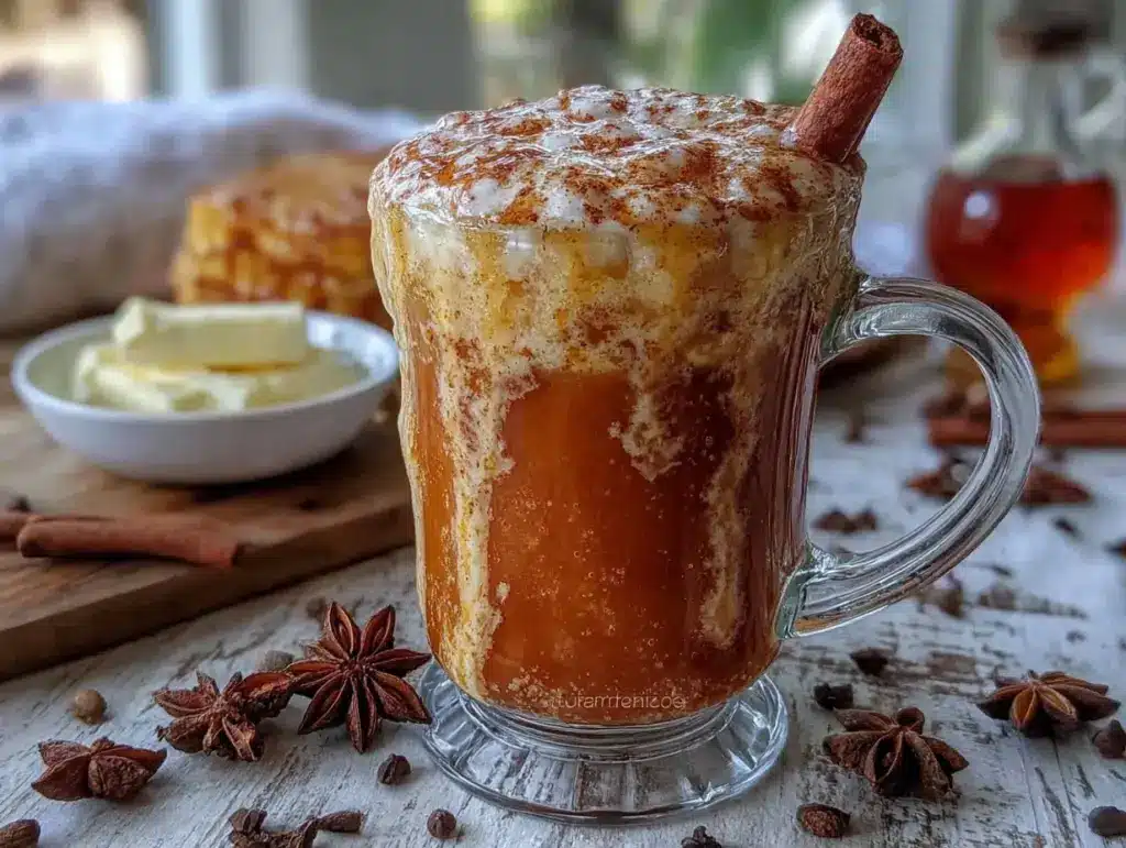 hot buttered rum - featured image