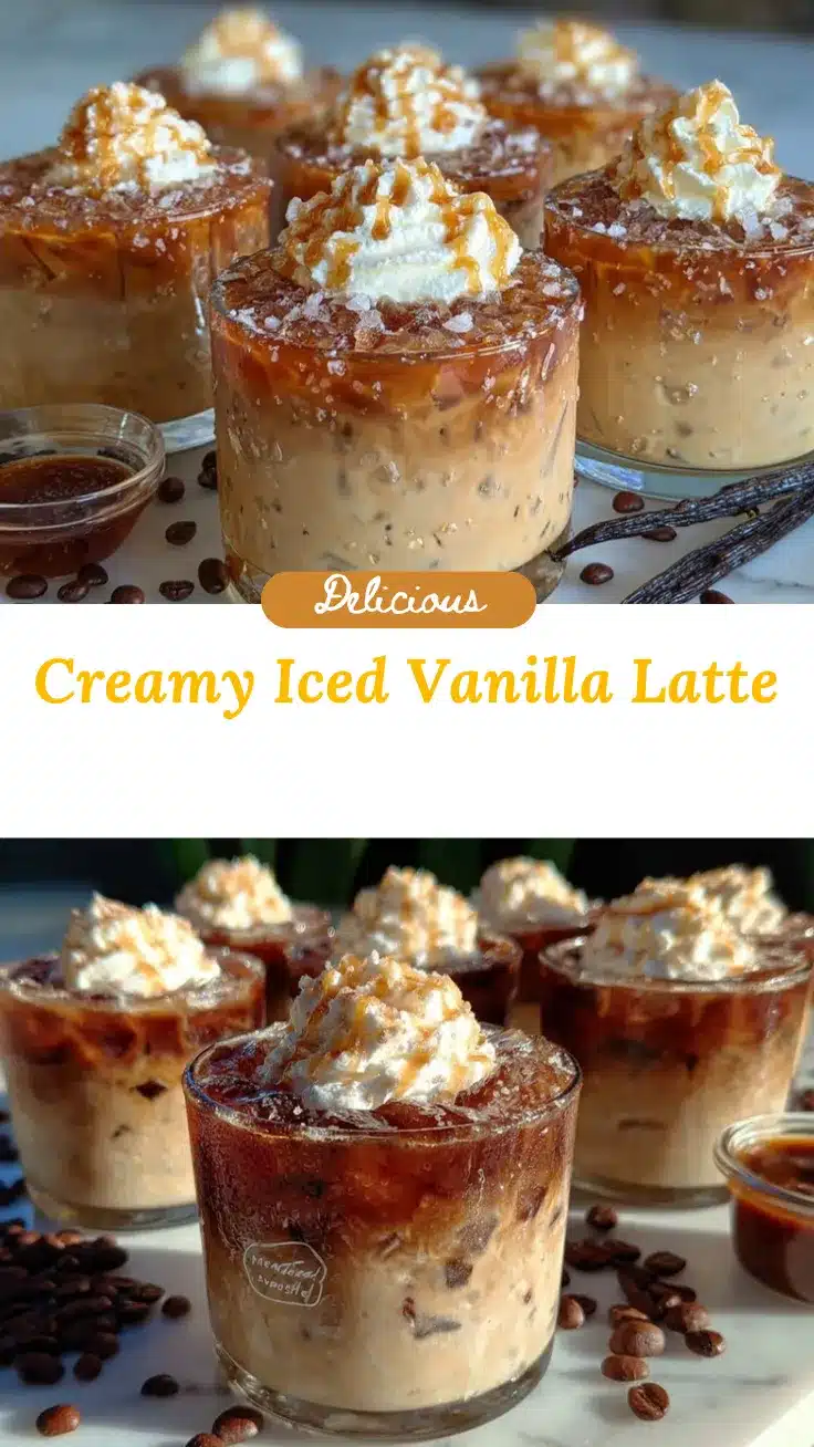 iced vanilla latte recipe