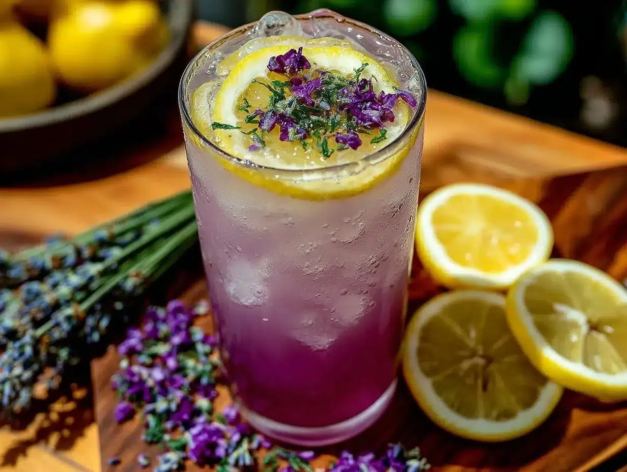 lavender lemonade preparation steps