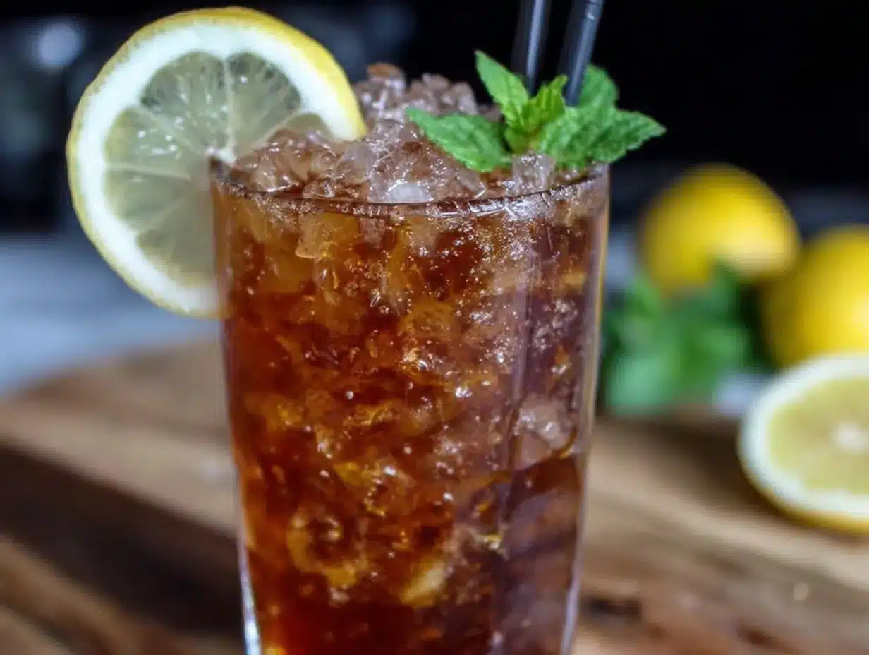 Long Island Iced Tea Recipe preparation steps