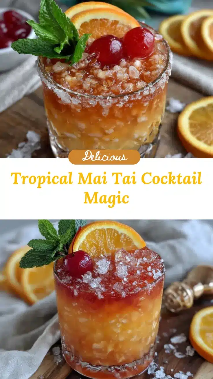 Mai Tai Cocktail Recipe recipe
