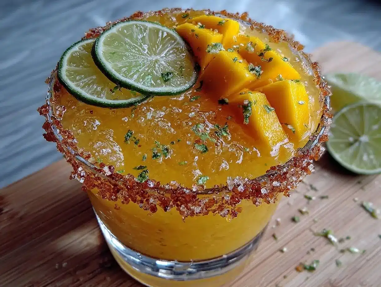 mango margarita preparation steps