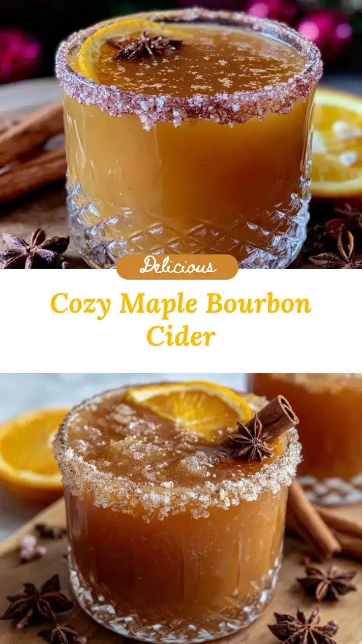 maple bourbon cider recipe