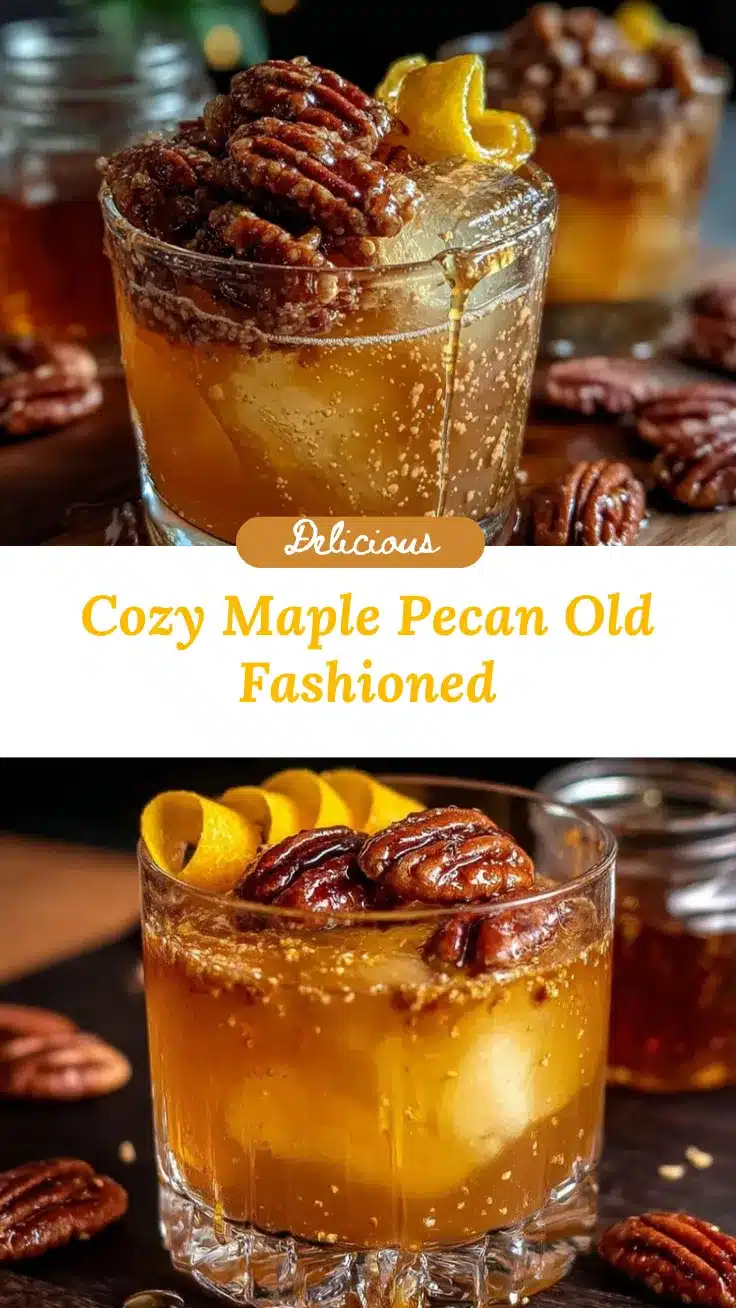 Maple Pecan Old Fashioned recipe