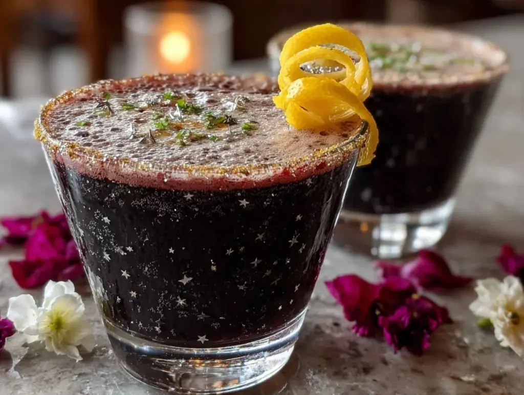 Midnight Kiss Martini - featured image
