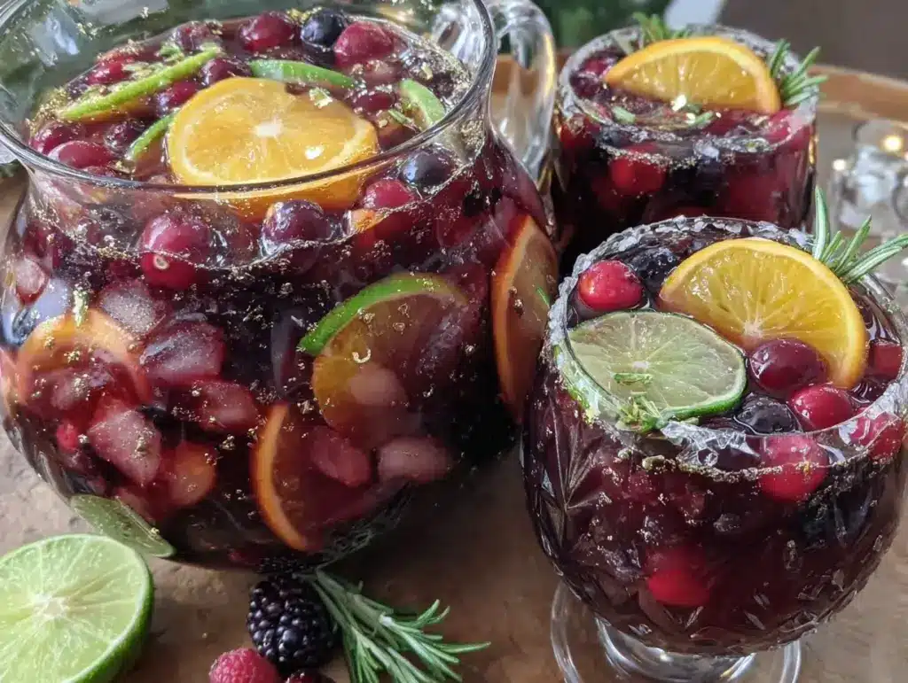 New Yearโs Eve sangria - featured image
