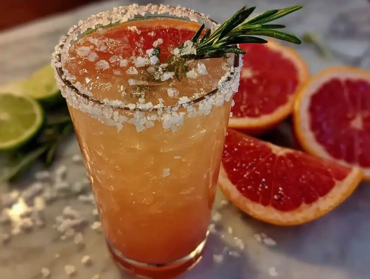 Paloma cocktail preparation steps
