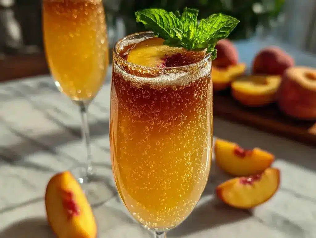 peach Bellini - featured image