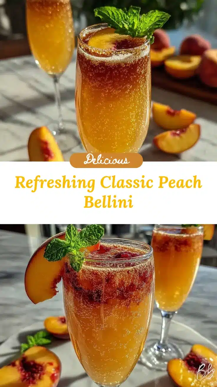 peach Bellini recipe