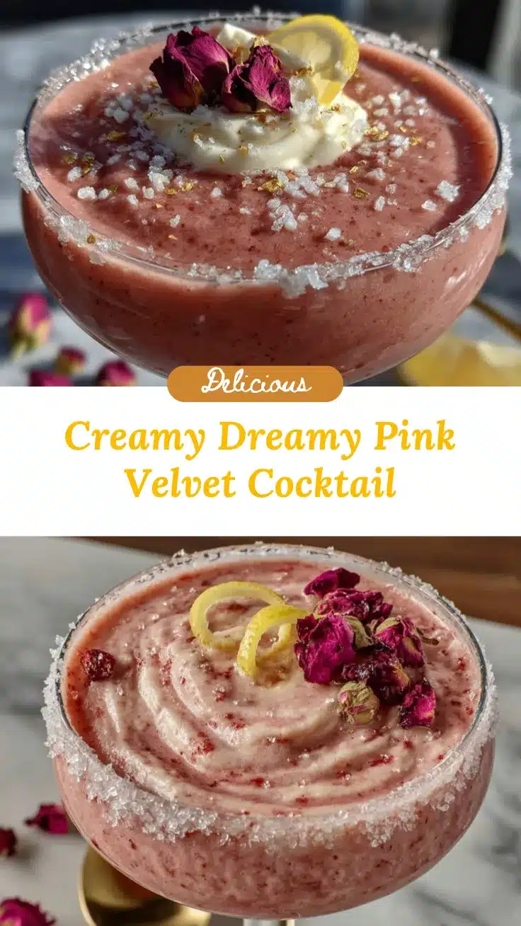 Pink Velvet Cocktail recipe