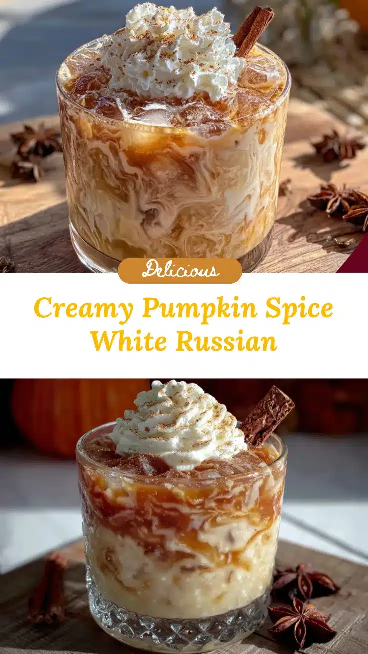 Pumpkin Spice White Russian recipe
