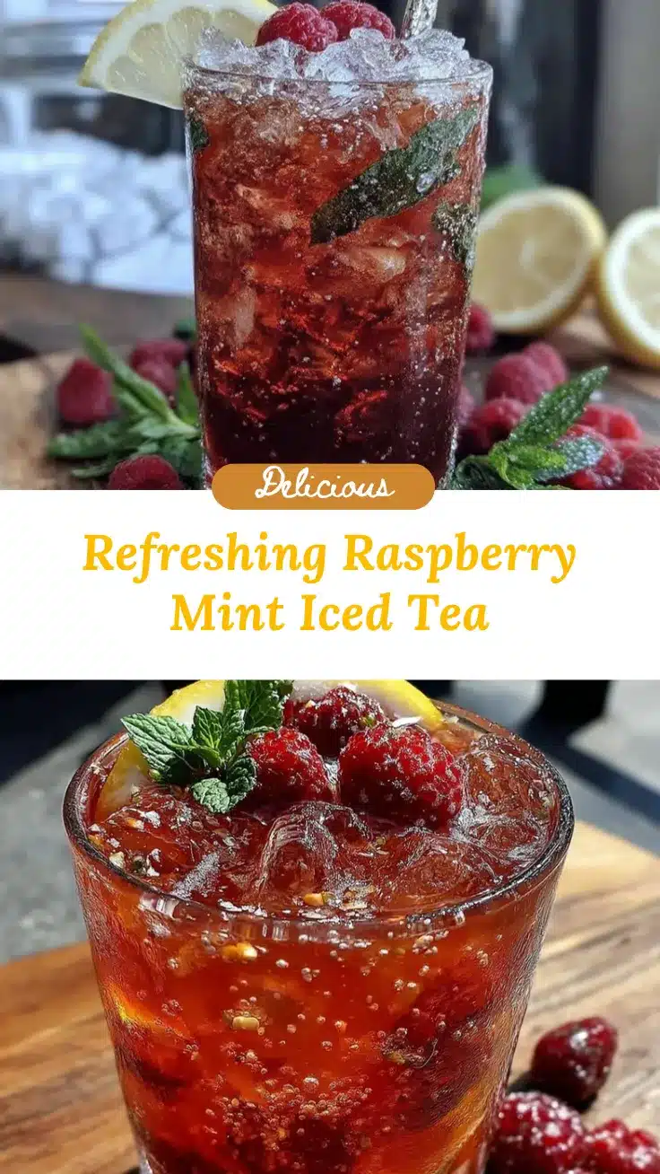 raspberry mint iced tea recipe