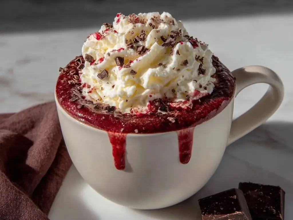red velvet hot chocolate - featured image
