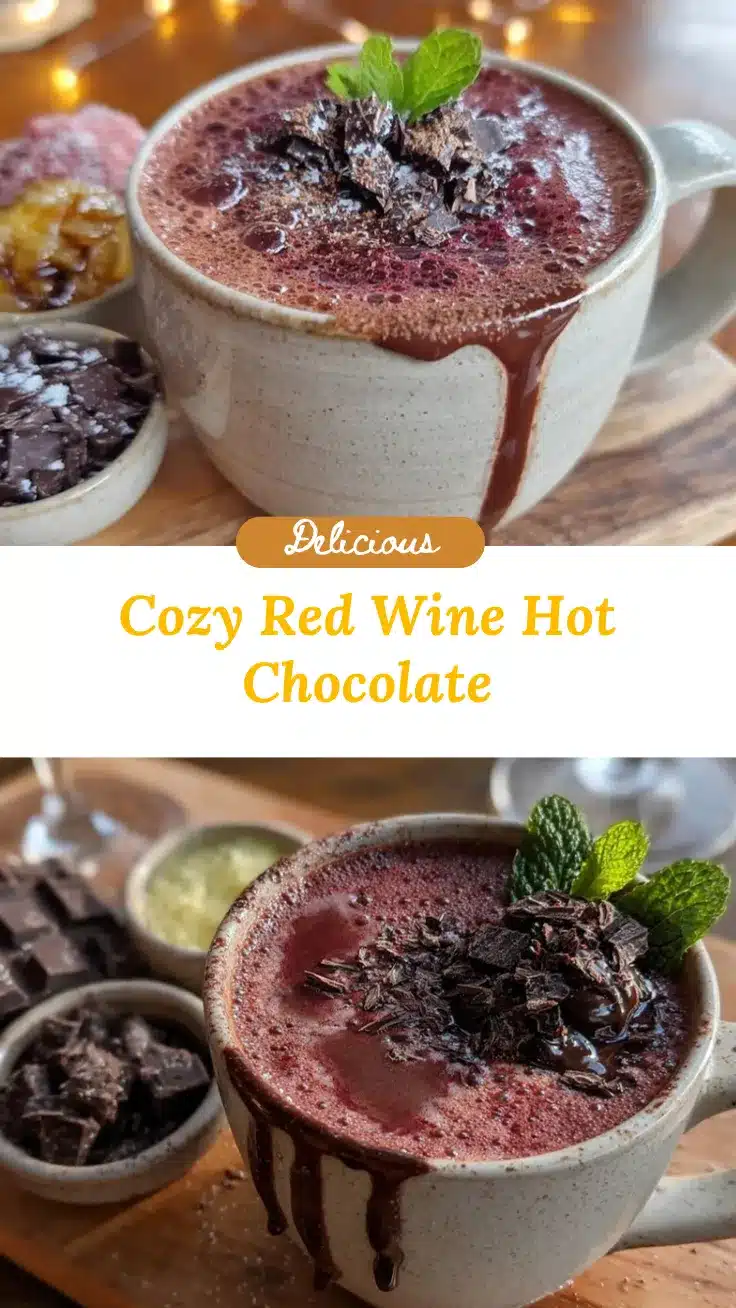red wine hot chocolate recipe