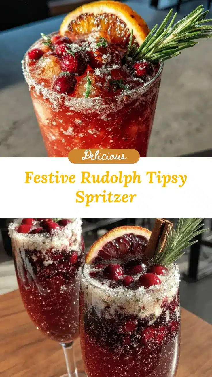 Rudolphs Tipsy Spritzer recipe