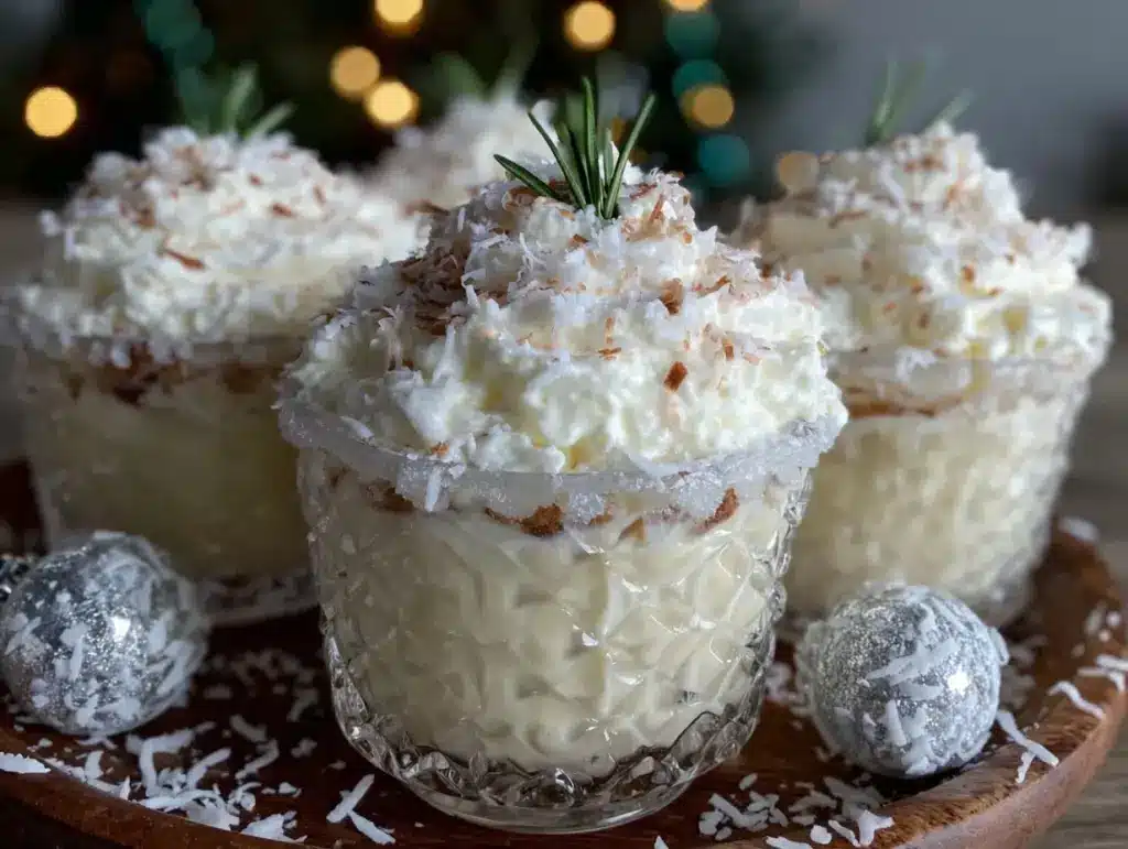 snowball cocktail recipe - featured image