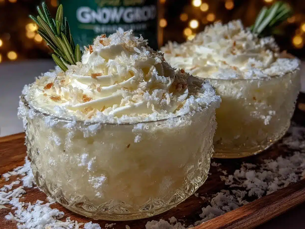 snowball cocktail recipe preparation steps