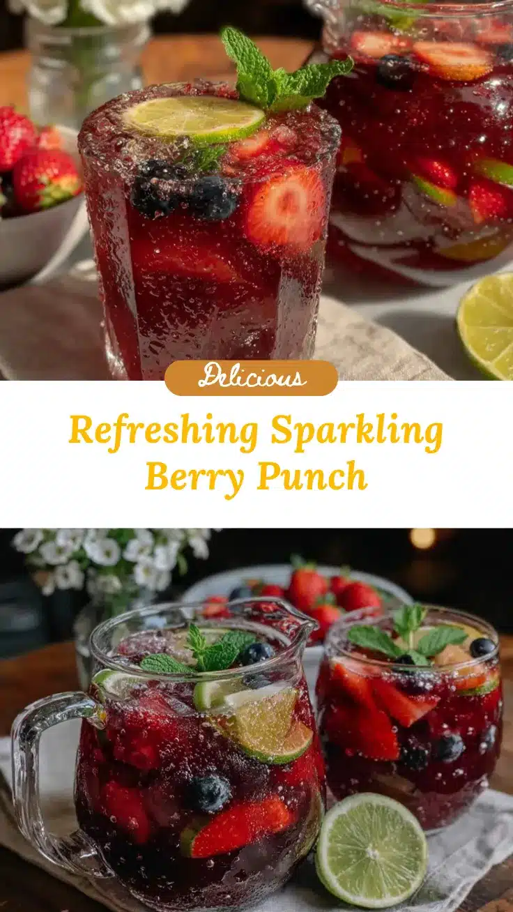 sparkling berry punch recipe