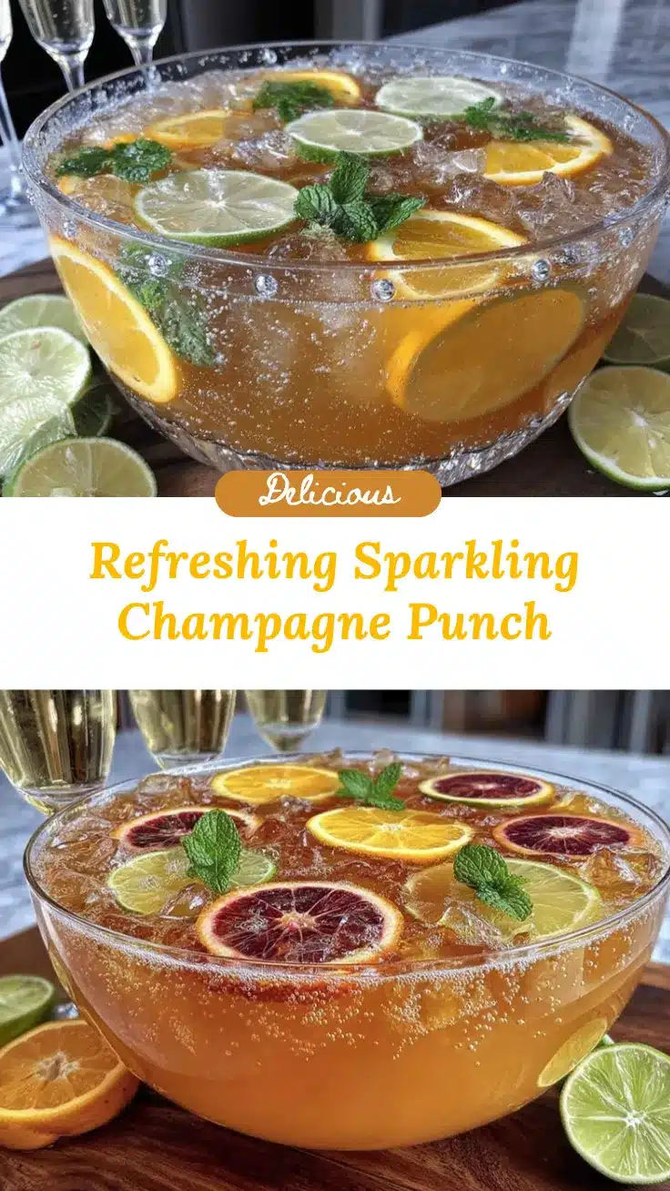 sparkling champagne punch recipe