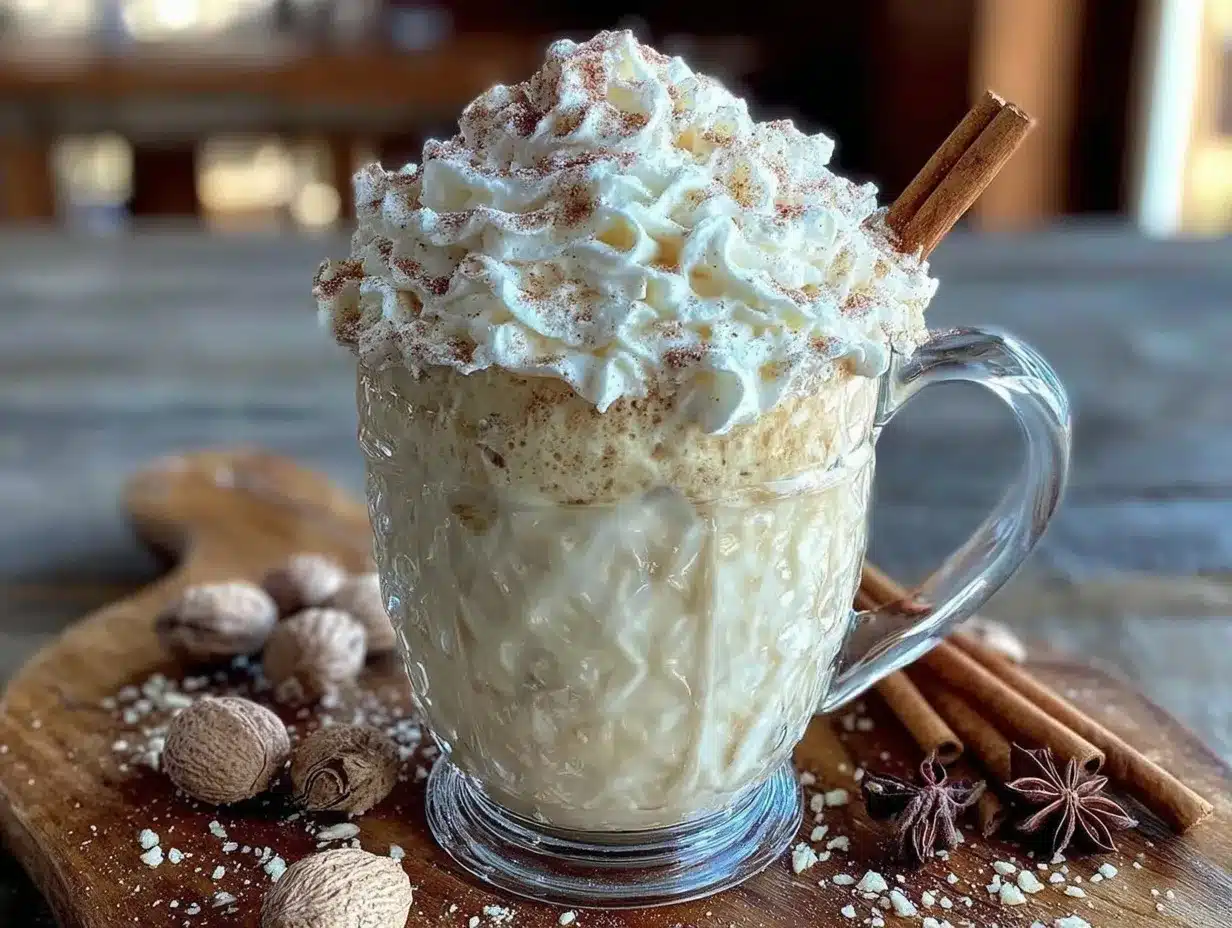 spiked eggnog recipe preparation steps