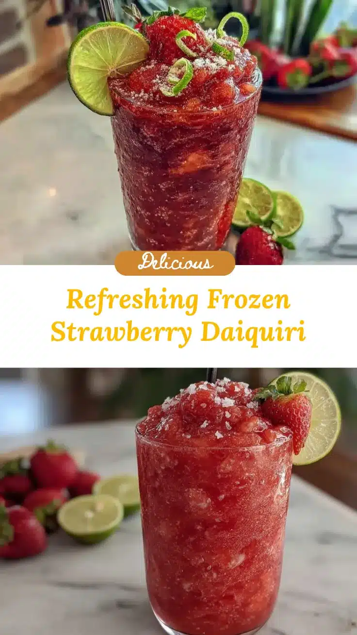 strawberry daiquiri recipe recipe