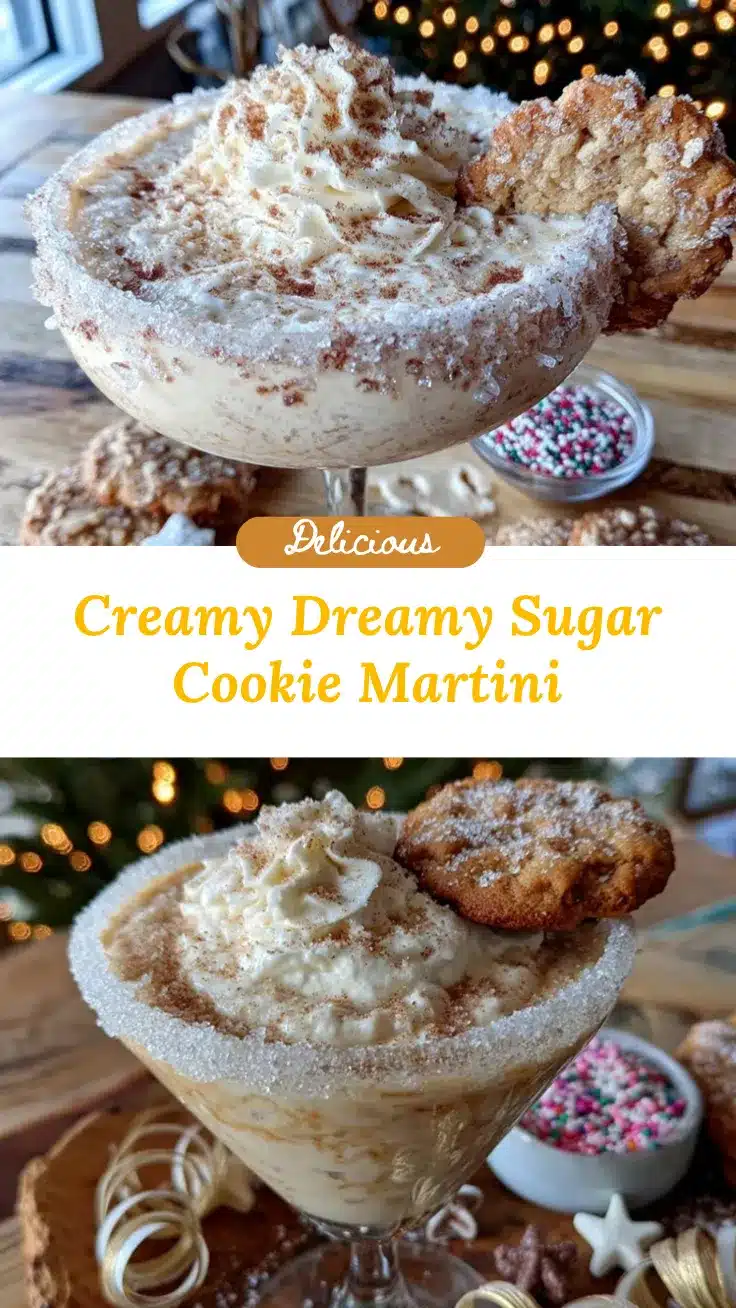 Sugar Cookie Martini recipe