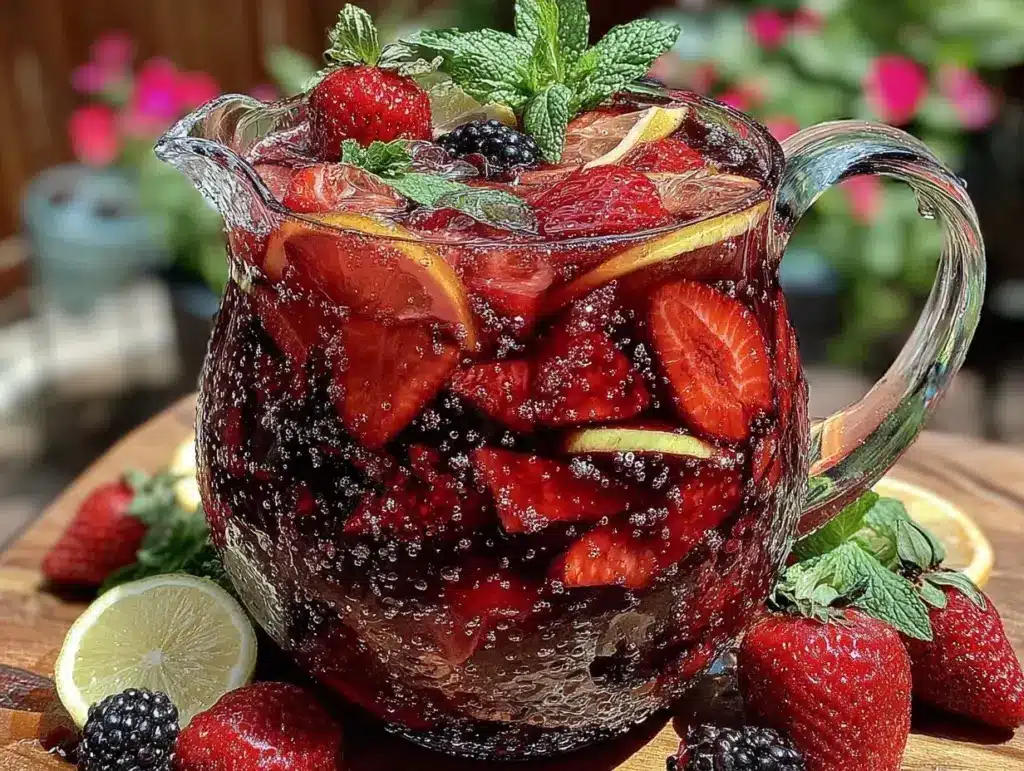 summer sangria recipe - featured image