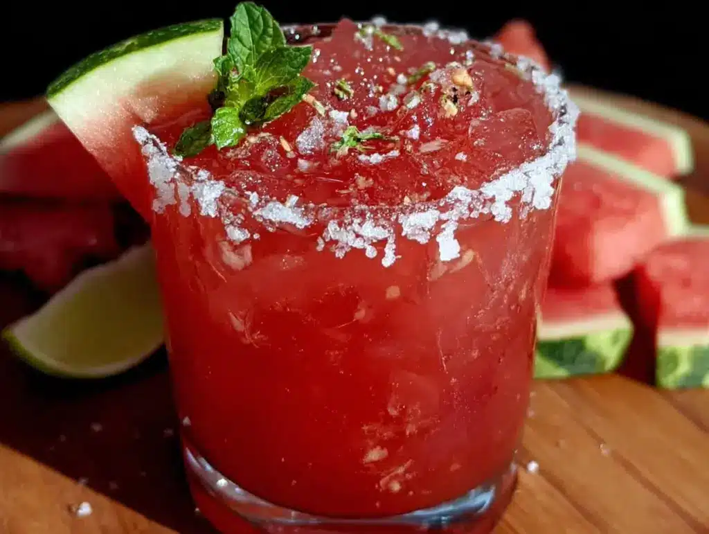 watermelon margarita - featured image