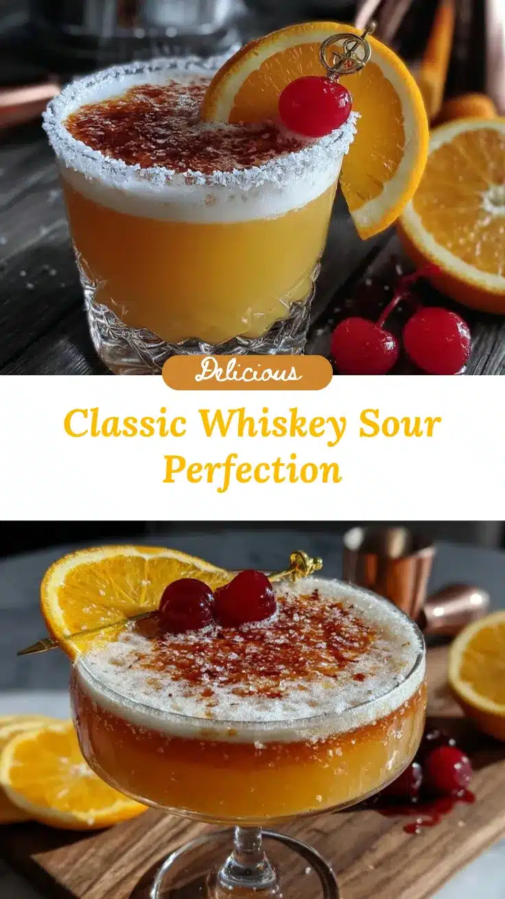 whiskey sour recipe recipe