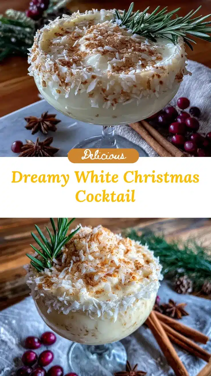 White Christmas Cocktail recipe