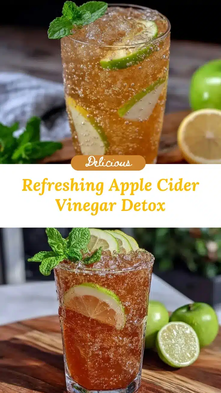 apple cider vinegar detox drink recipe