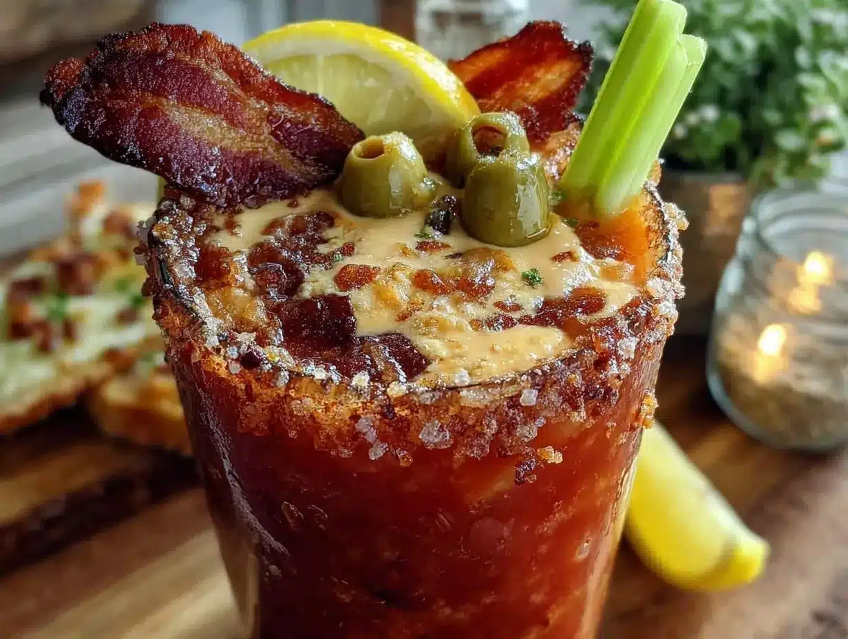 beer cheese bloody mary preparation steps