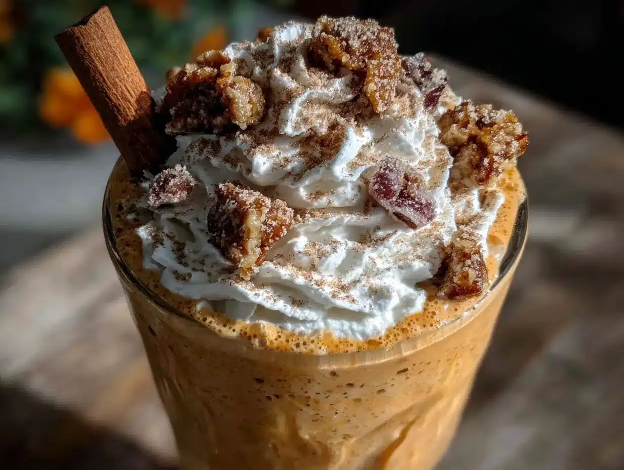 carrot cake milkshake preparation steps