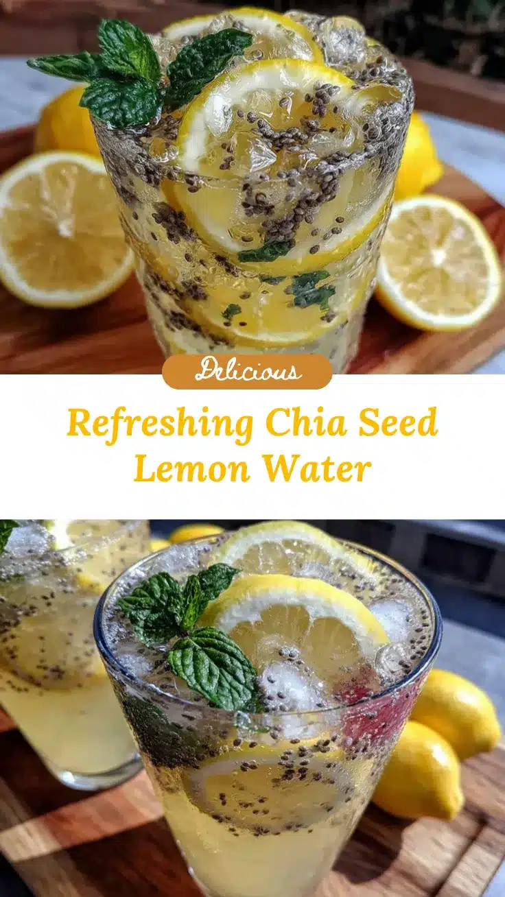 chia seed lemon water recipe