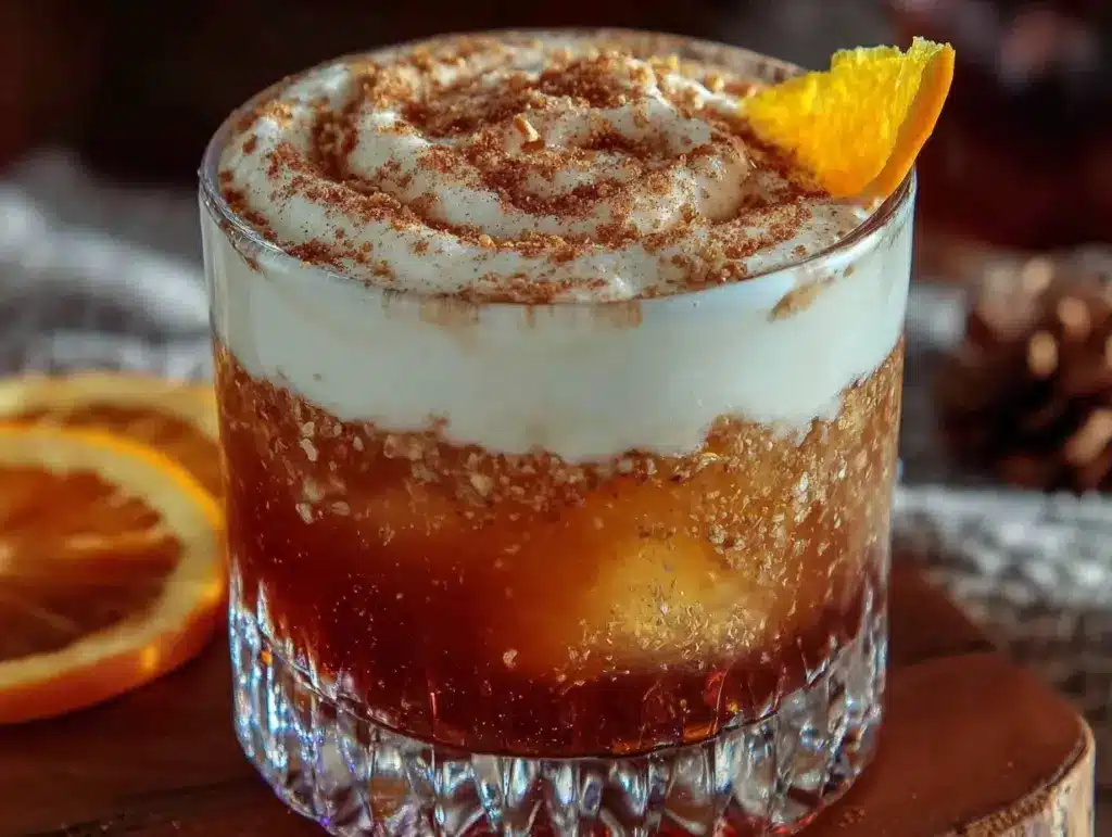 classic creamy whiskey sour with egg white - featured image