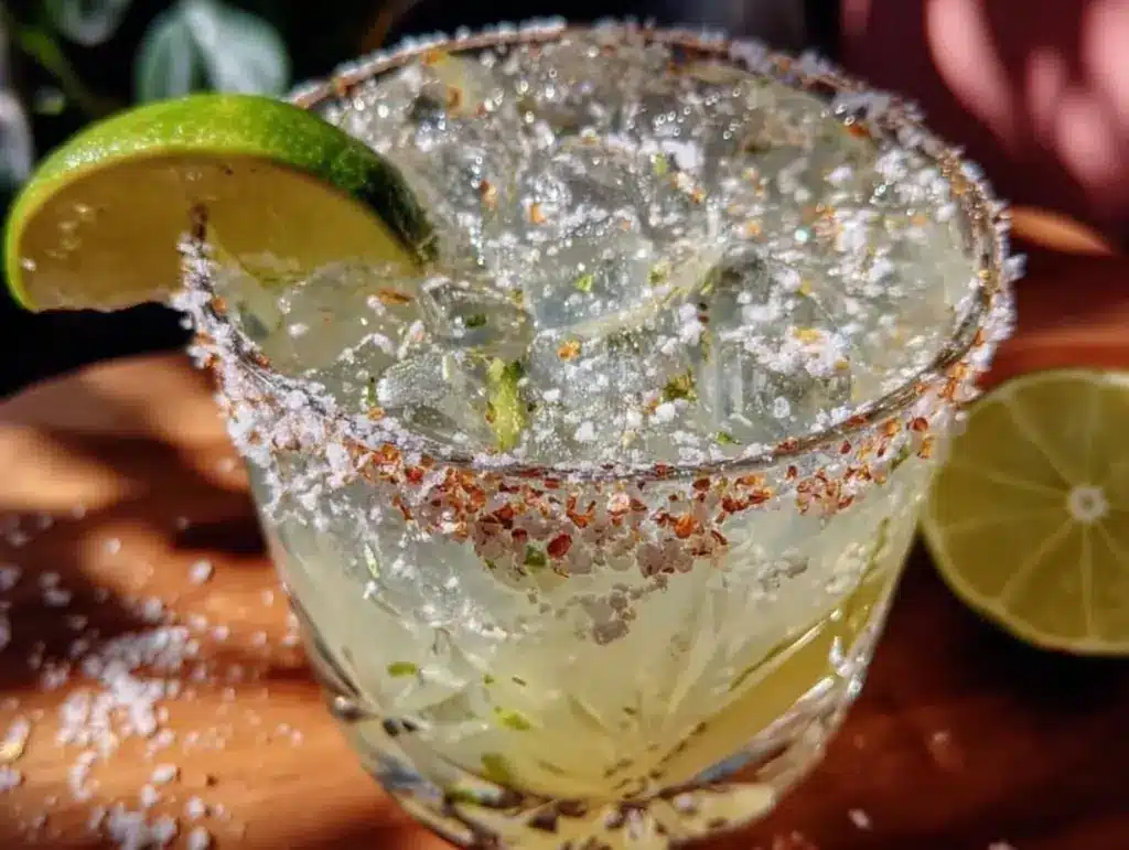 classic margarita on the rocks recipe - featured image
