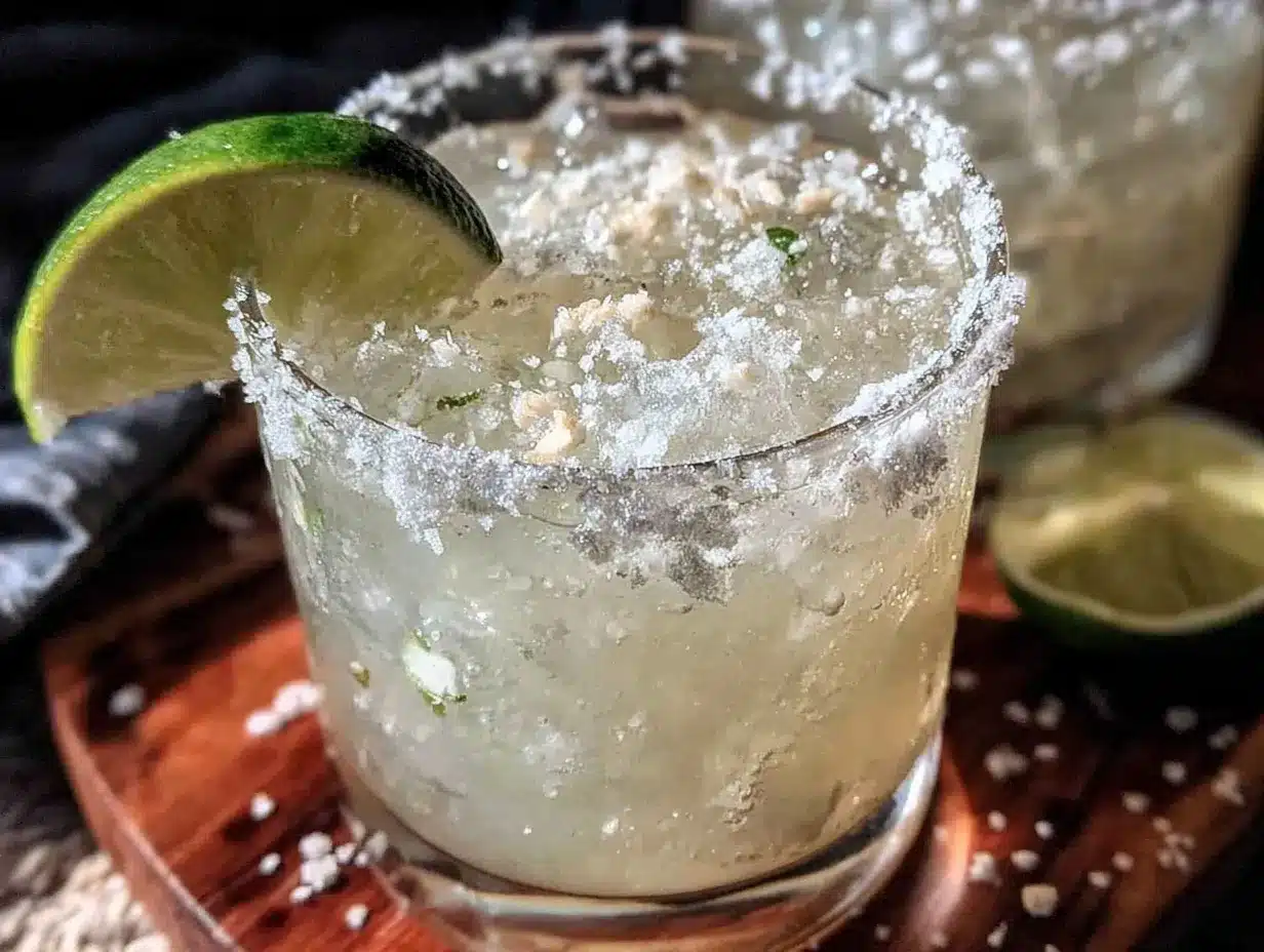 classic margarita on the rocks recipe preparation steps