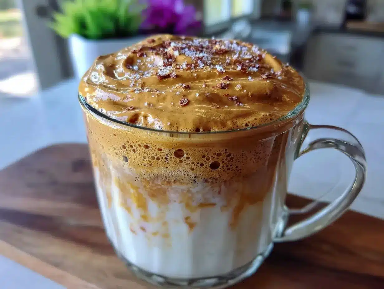 dalgona whipped coffee recipe preparation steps